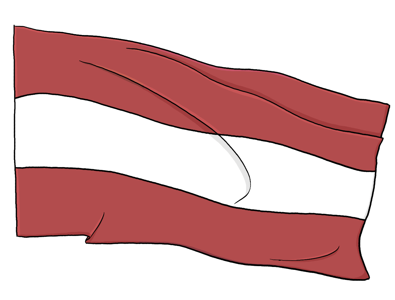 Flagge Österreich, © Inga Kramer