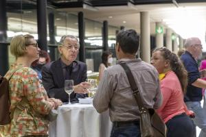 Julia und Herbert beim Aperitiv