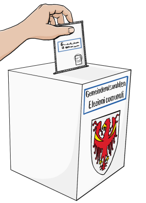 Gemeinderats·wahlen 2025 Wahlurne Bild von Inga Kramer