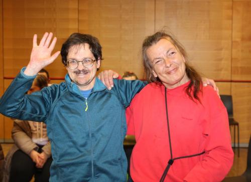 Präsident und Vizepräsidentin