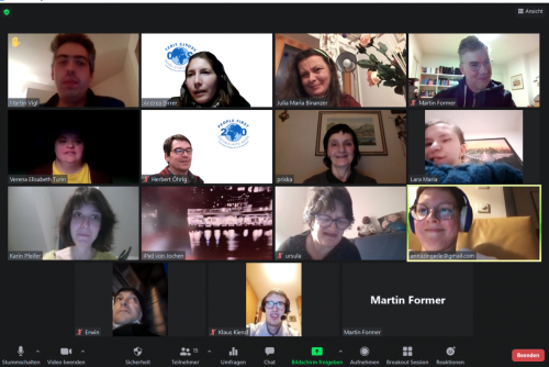 Vorstands·sitzung mit Dr.Frau Priska Garbin