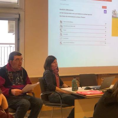 Treffen mit Bibliothekar*innen