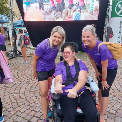 Inklusion am Frauenlauf Brixen