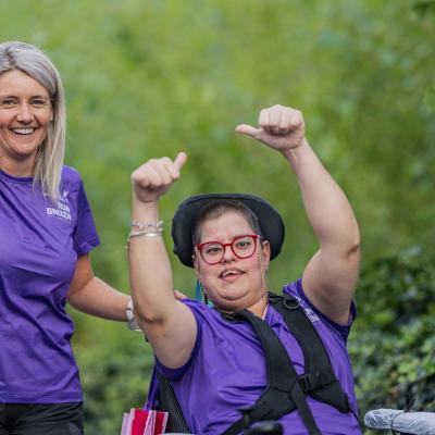 Inklusion am Frauenlauf Brixen Copyright https://www.wisthaler.com/