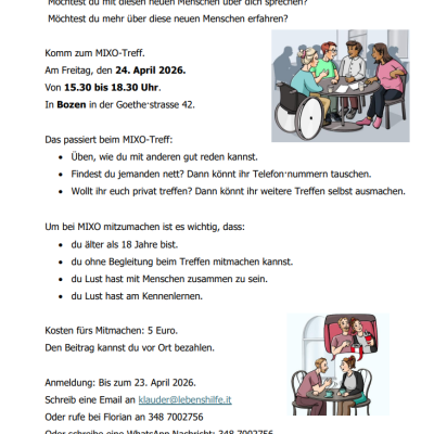 MIXO Kennenlern·treffen in Bozen 